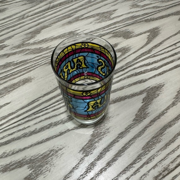 Vintage Arby’s Stained Glass Tumbler Cup - Picture 5 of 6